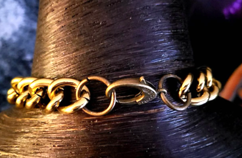 Gemstone Pendant Sculpted Green Fluorite Double Terminated Titanium Dr