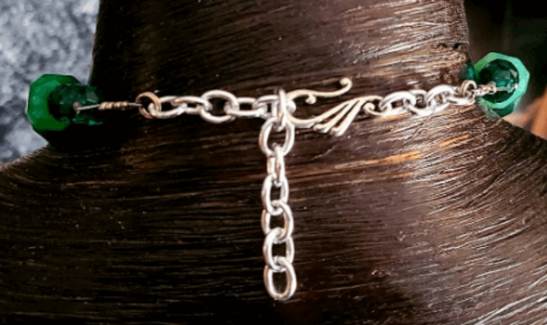 Chest Piece Avant Garde Chrysoprase Slab Ammonite Rhinestone, Statement Pendant Gemstone Fossil Green Brown Black, Jewelry Exotic OOAK Wearable Art