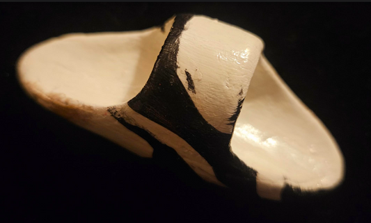 Hand Sculpted Animal Print Statement Ring Women's Size 8