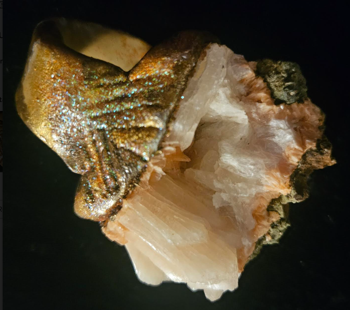 Raw Rough Apophyllite Sculpted Statement Ring - Haute Couture