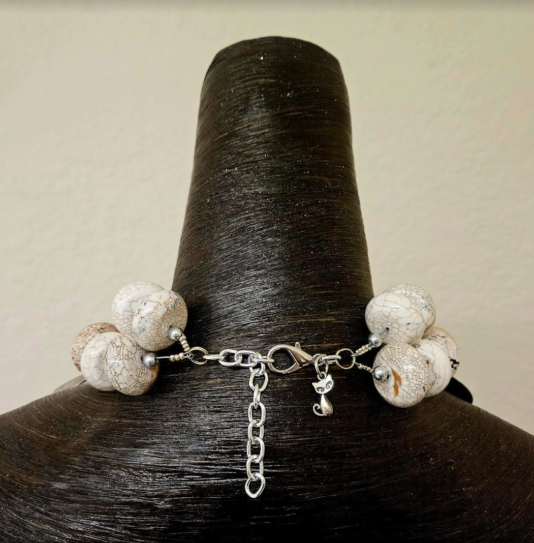 Copper Beaded Tribal Luxury Statement Necklace & Kuchi Coins