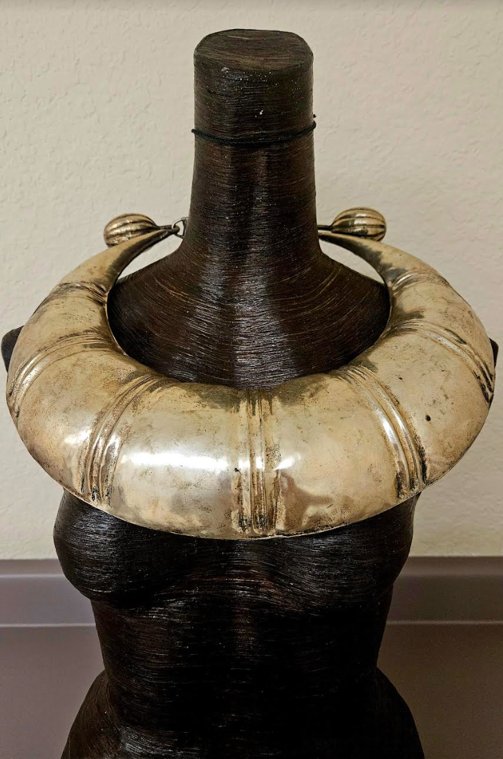 Huge Miao Ceremonial Ethnic Torc Massive Hmong Tribal Torque Coll