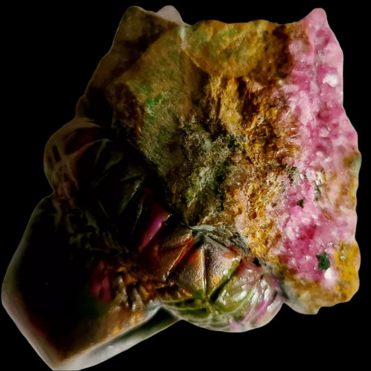 Rough Gemstone Sculpted Statement Ring - OOAK Finger Candy