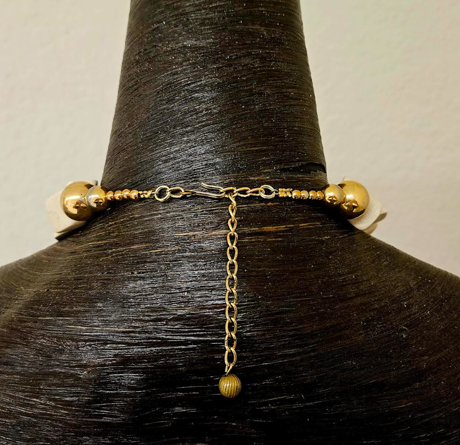 Runway Ready Avant Garde Necklace - One Of A Kind Couture Chest Piece