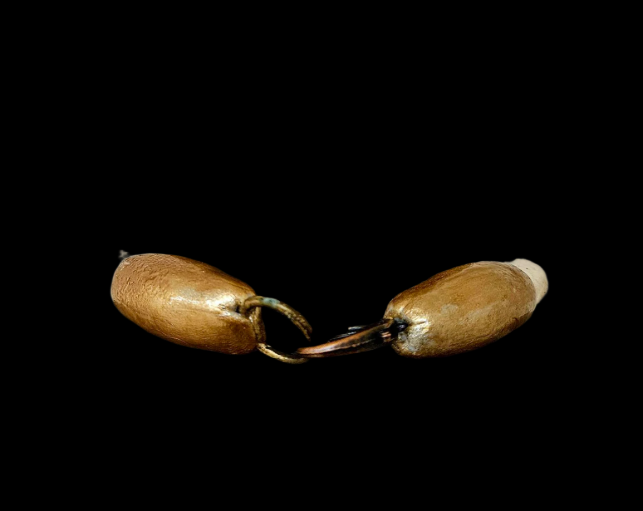 Exotic Brown Dirftwood Pendant With Smoky Quartz Points - OOAK Unisex Art