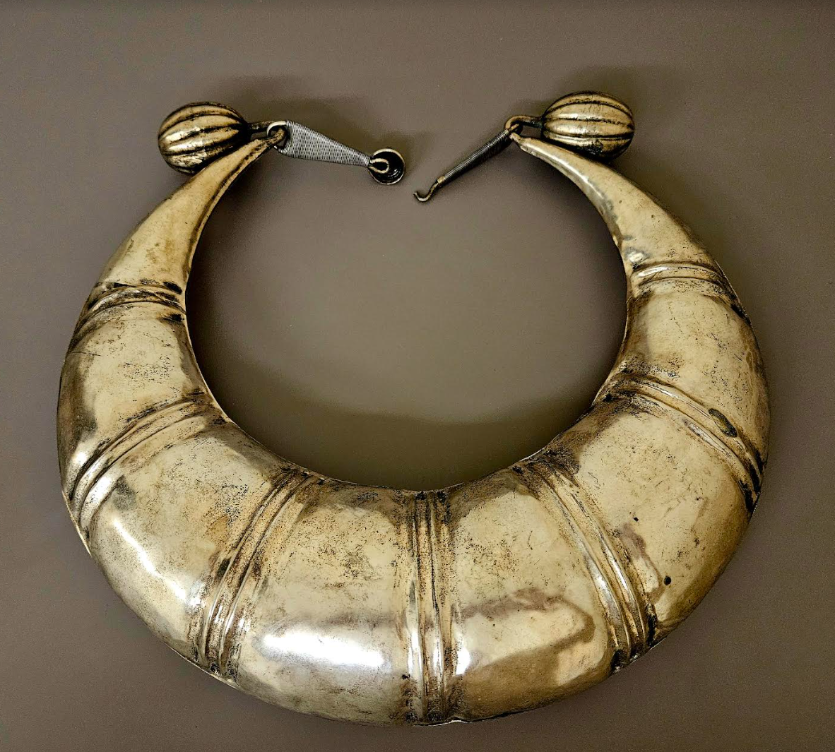 Huge Miao Ceremonial Ethnic Torc Massive Hmong Tribal Torque Coll