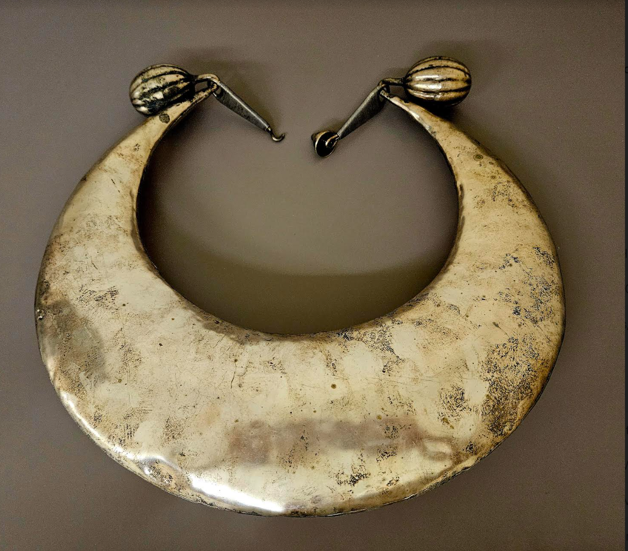 Huge Miao Ceremonial Ethnic Torc Massive Hmong Tribal Torque Coll