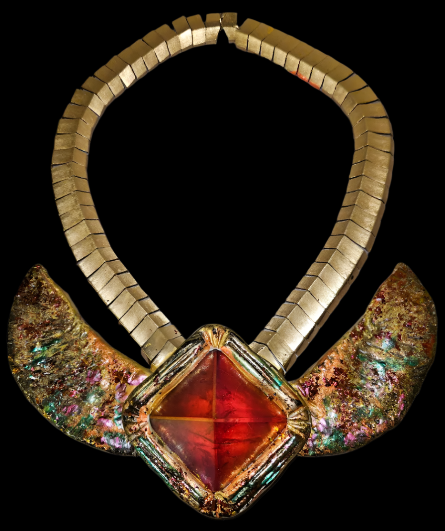 Abalone & Faux Turquoise Dangle Pierced Statement Earrings Gemstone