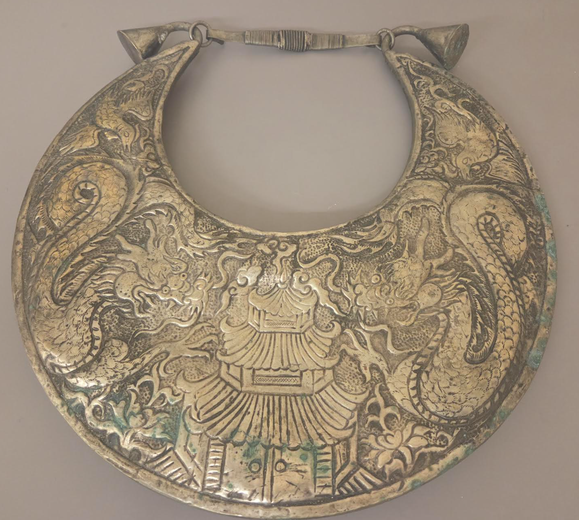 Miao Vintage Ceremonial Torc Hmong Traditional Tribal Torque As