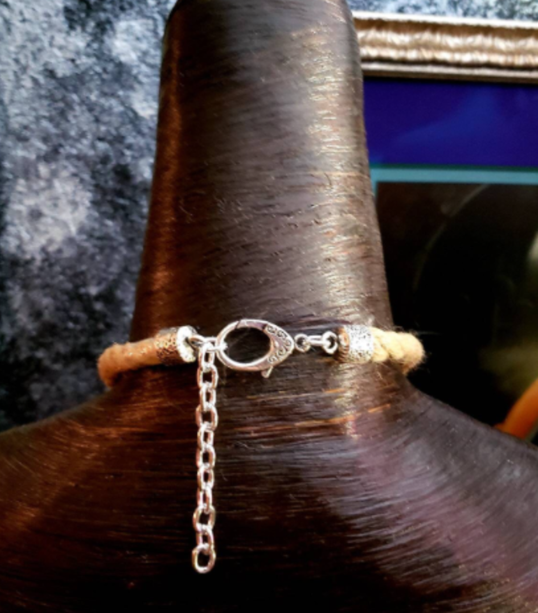 Ammonite Fossil Quartz Amulet - Earthy Artisan Talisman