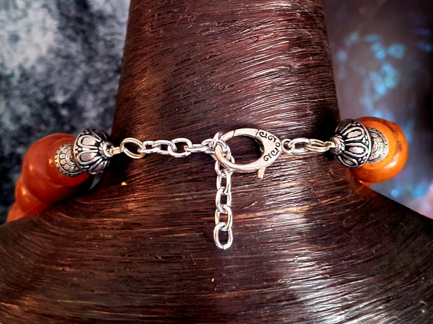 Moroccan Resin & Berber Egg Tribal Beaded Necklace - Haute Couture