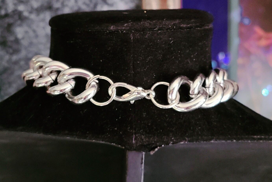 Rare Rough Flower Quartz & Rhinestone Statement Gemstone Pendant