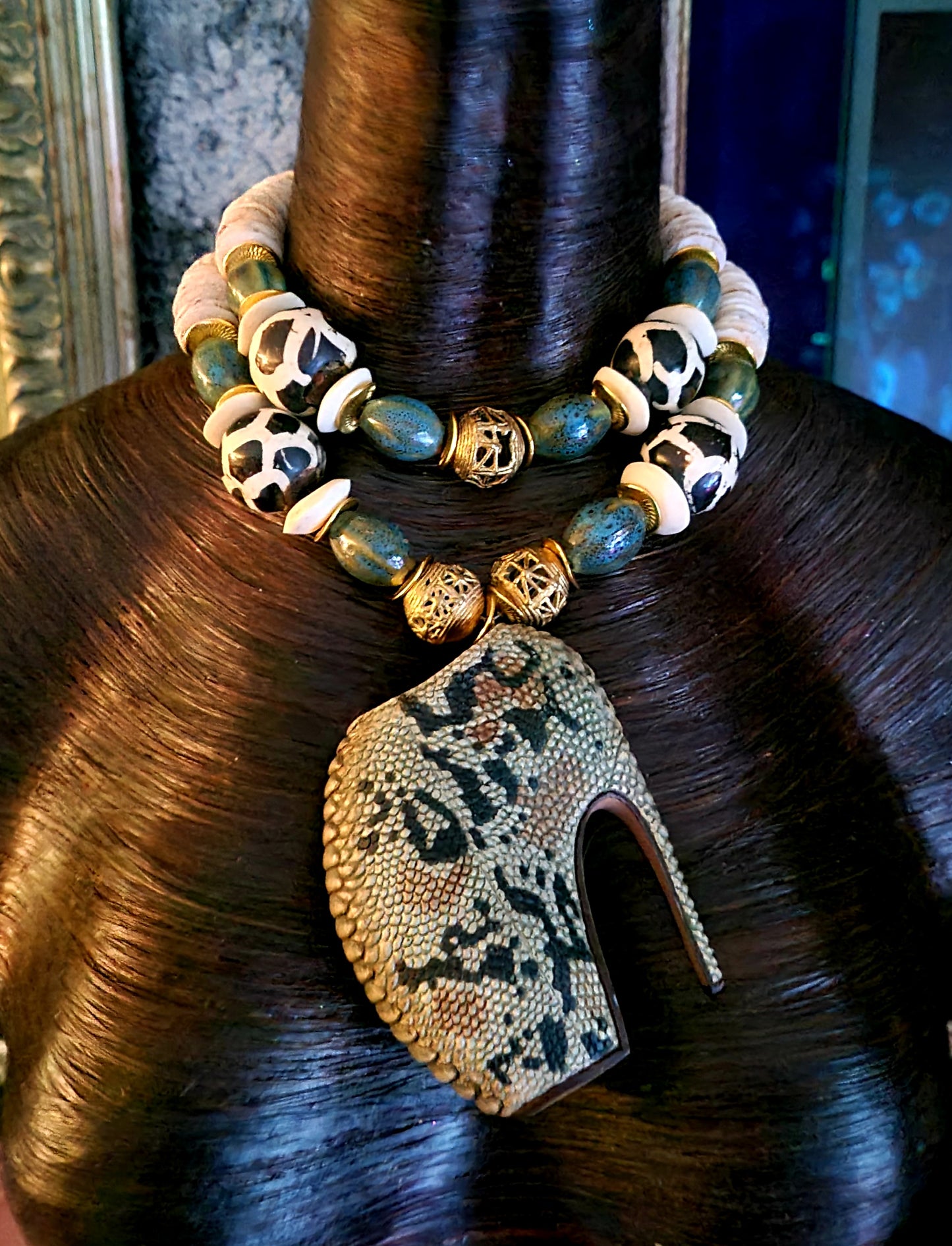 Savage Beauty Alexander McQueen Armadillo Shoe Necklace