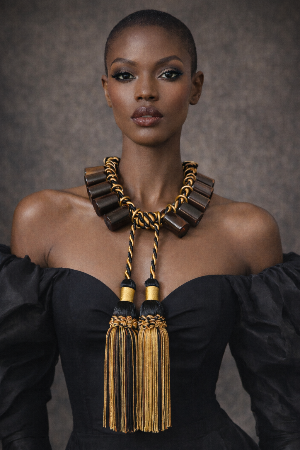 High Art Statement Necklace with Apocatherapy Medicinal Bottles