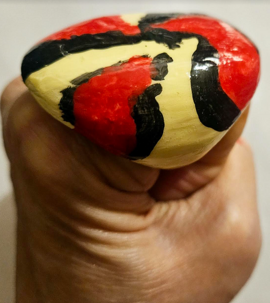 Sculpted Oval Dome Tribal Statement Ring Women Size 8 - 9