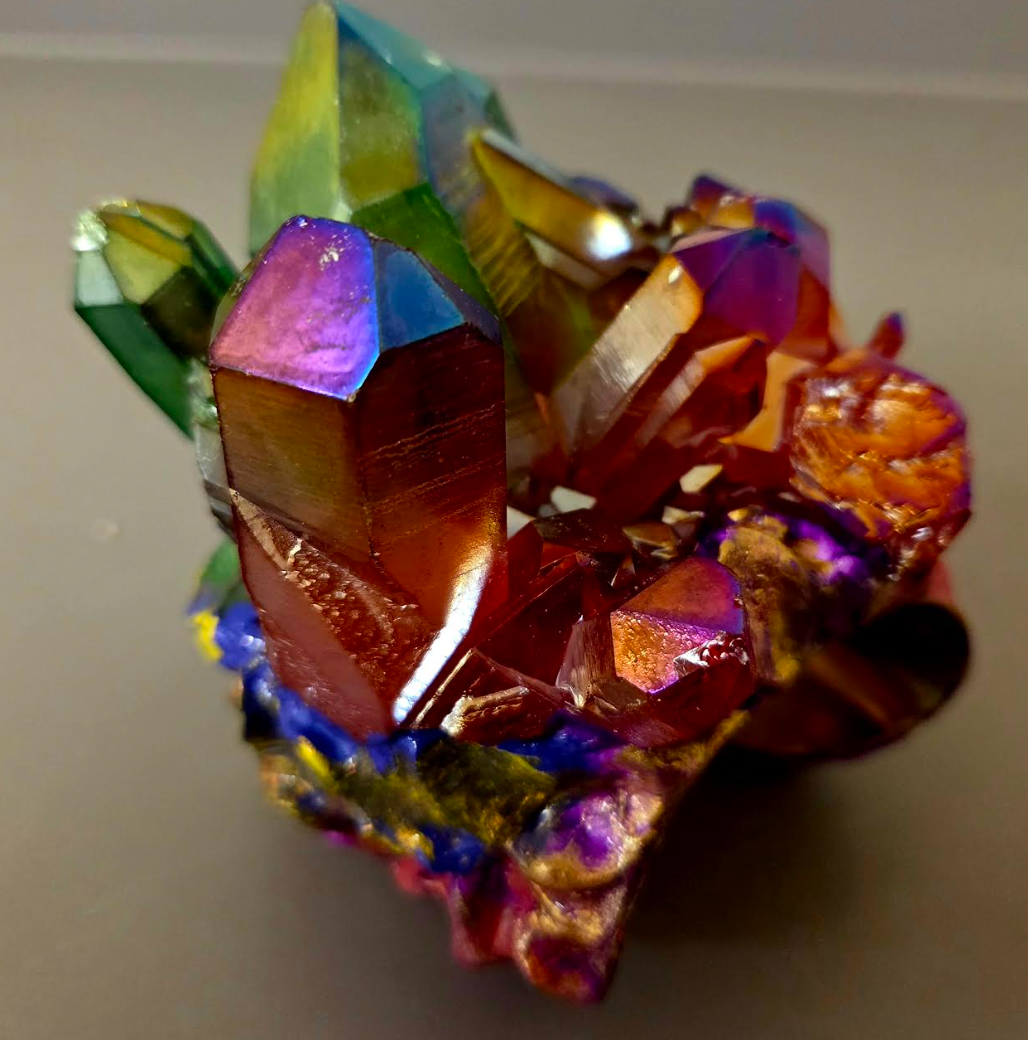 Multi-Colored Quartz Statement Cuff - OOAK Haute Couture