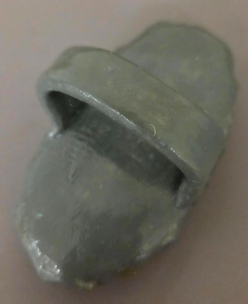 Brown & Gray Druzy Agate Sculpted Two Finger Statement Ring - Unisex