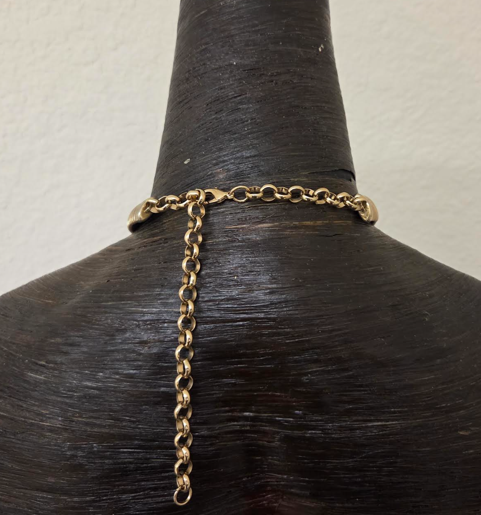 Driftwood & Druzy Totem Statement Pendant - Androgynous Style