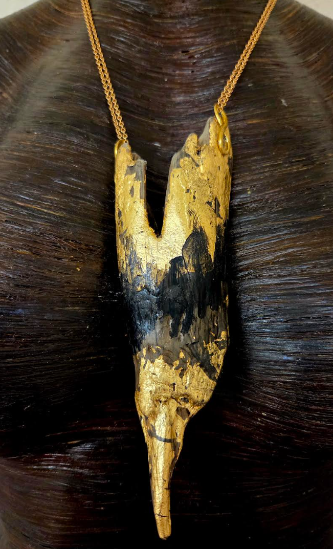 Ombre Avant Garde Driftwood Statement Pendant - Unisex Styled