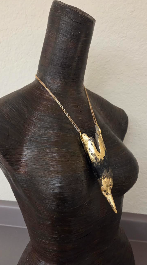 Ombre Avant Garde Driftwood Statement Pendant - Unisex Styled