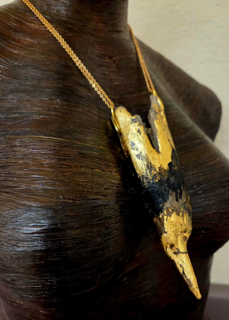 Ombre Avant Garde Driftwood Statement Pendant - Unisex Styled