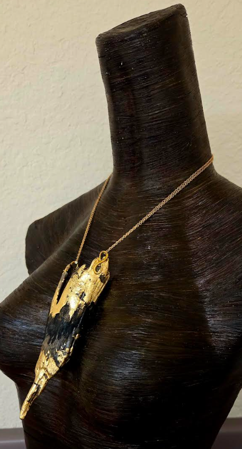 Ombre Avant Garde Driftwood Statement Pendant - Unisex Styled