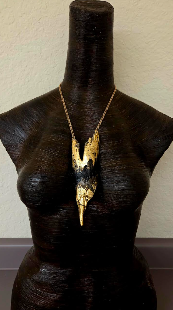 Ombre Avant Garde Driftwood Statement Pendant - Unisex Styled