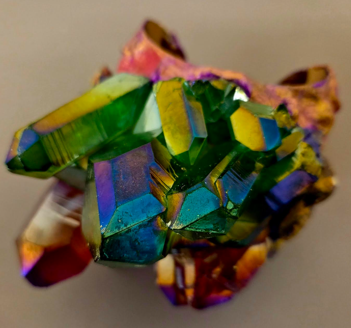 Multi-Colored Quartz Statement Cuff - OOAK Haute Couture