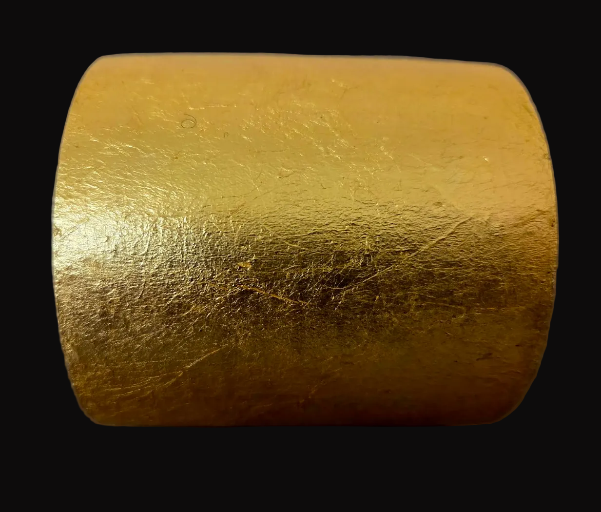 Gold Foil Oversized Statement Cuff for Petite Women - MONIES Like
