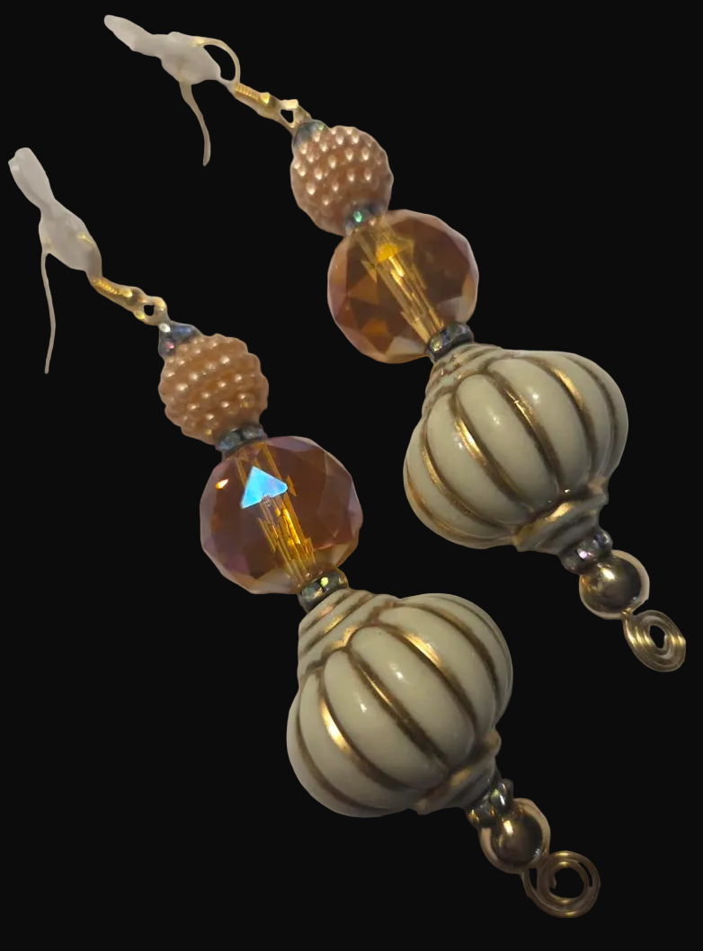 Arabian Style Beaded Shoulder Duster Earrings - Summer & Fall Fashion