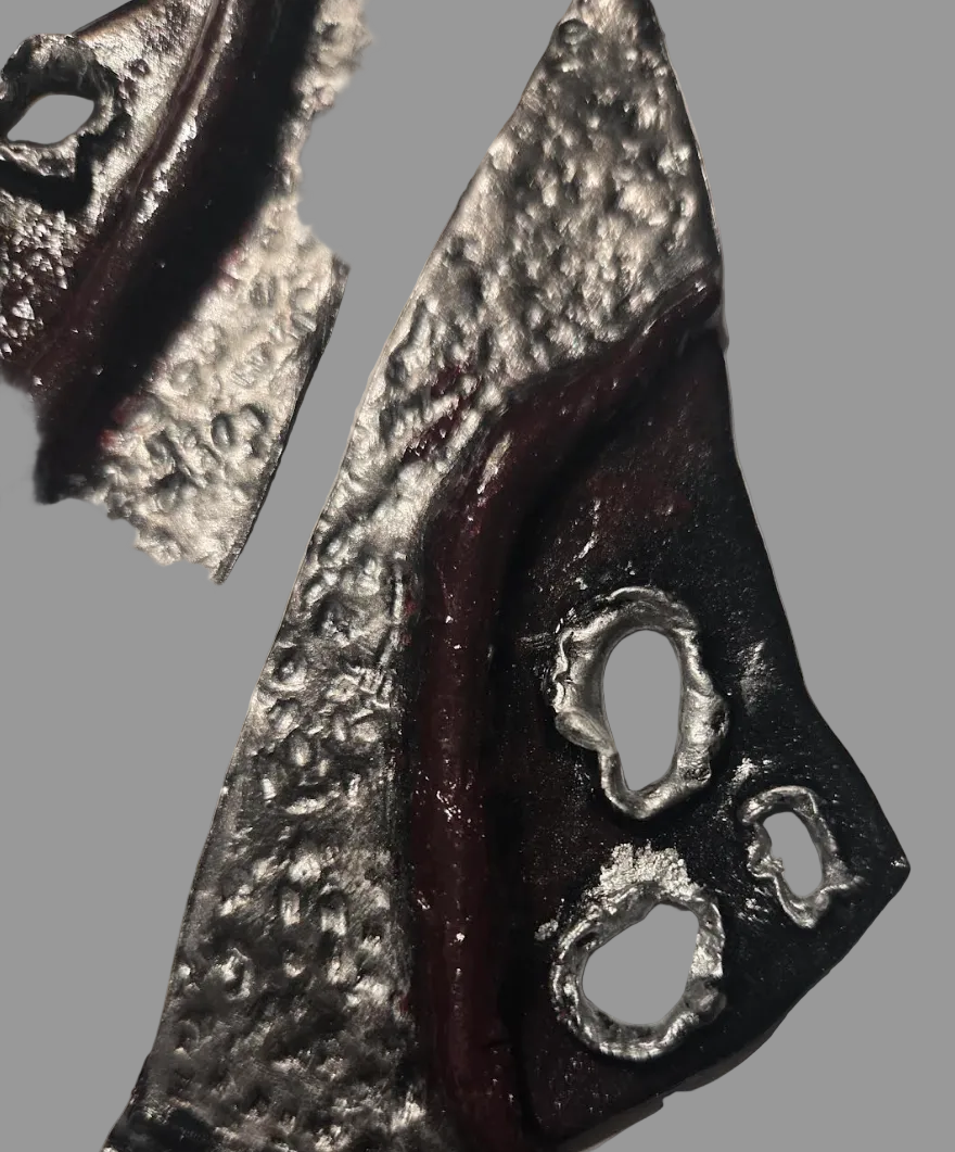 Sculpted Avant Garde Gothic Wing Shoulder Dusters - Edgy Streetwear