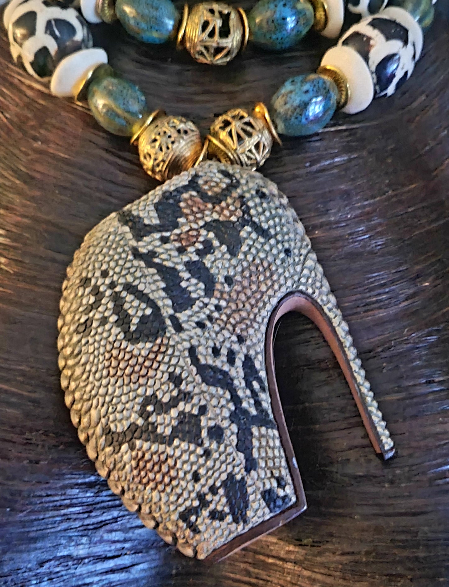 Savage Beauty Alexander McQueen Armadillo Shoe Necklace, Met Exhibit Collectible Christmas Ornament, High End Luxury Jewelry for Women